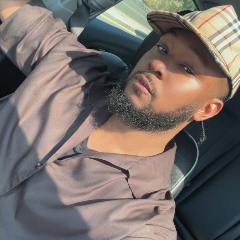 Burberry Beige and Black Check Cap